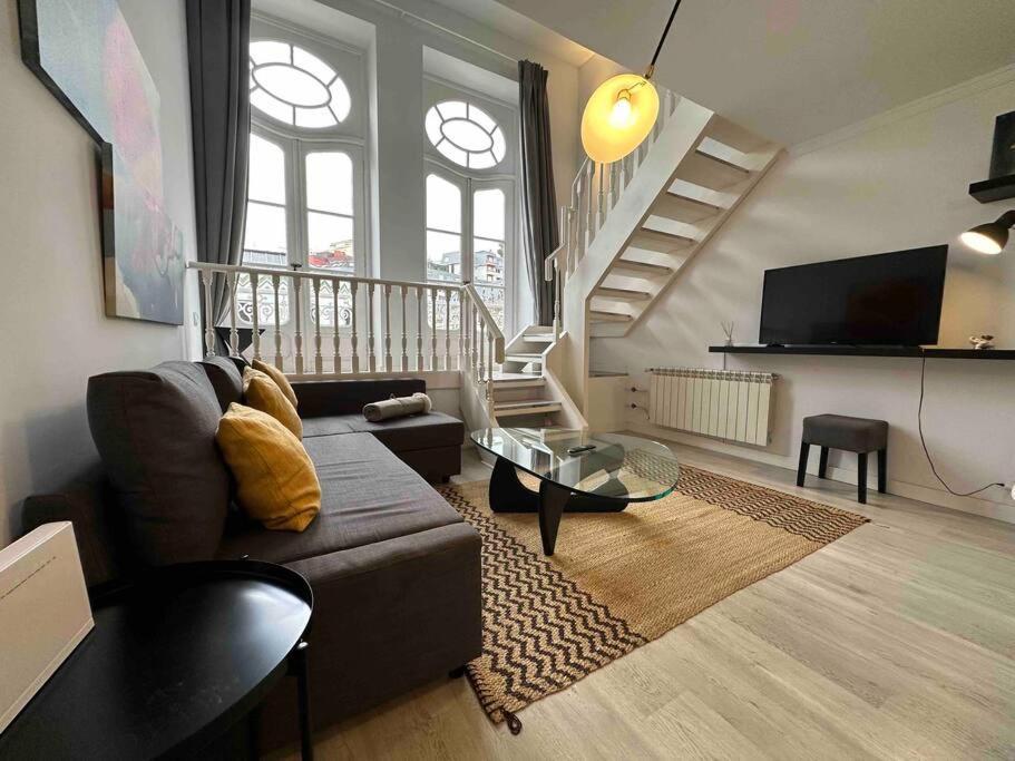 Appartement En Un Edificio Senorial: Duplex Totalmente Nuevo. à Vigo Extérieur photo
