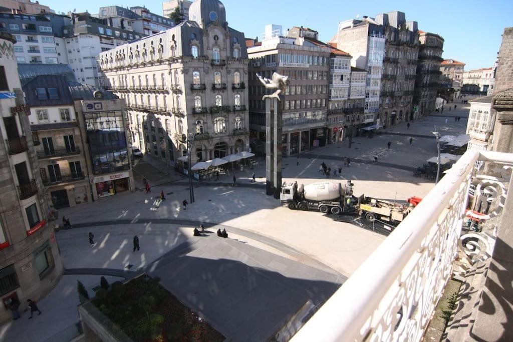 Appartement En Un Edificio Senorial: Duplex Totalmente Nuevo. à Vigo Extérieur photo