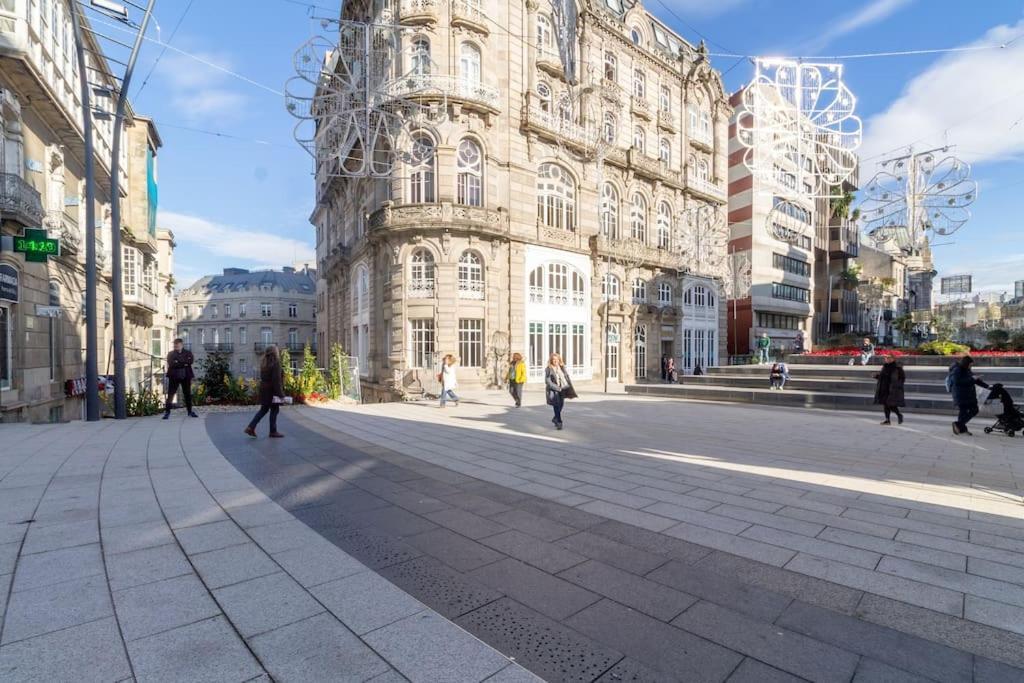 Appartement En Un Edificio Senorial: Duplex Totalmente Nuevo. à Vigo Extérieur photo